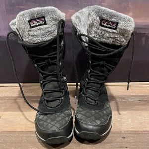 Patagonia Wintertide Waterproof Quilted Tall Winter Boots